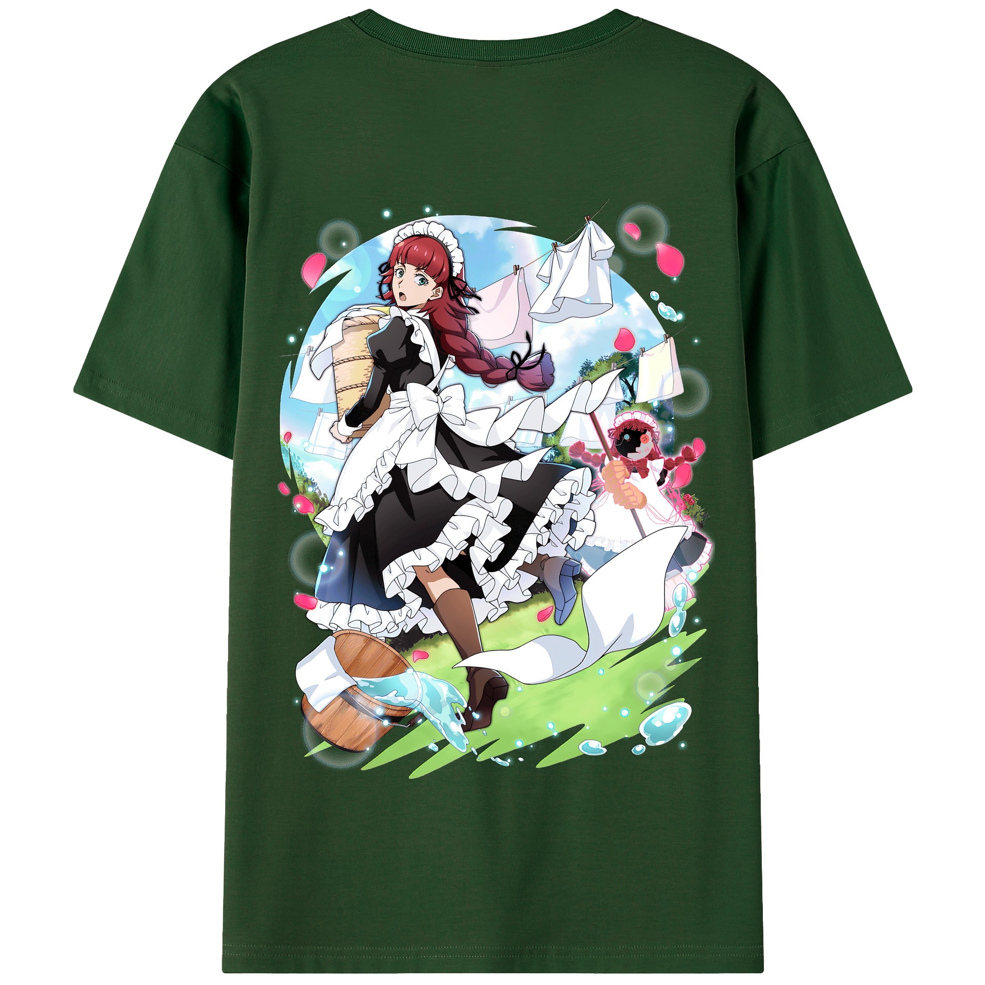 （画像用） 文豪ストレイドッグス Bungo Stray Dogs 綿100％半袖Tシャツ（背面プリント）